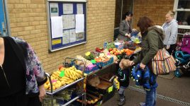 Fruit and vegetable stalls reaching those in most need