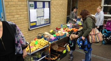 Fruit and vegetable stalls reaching those in most need